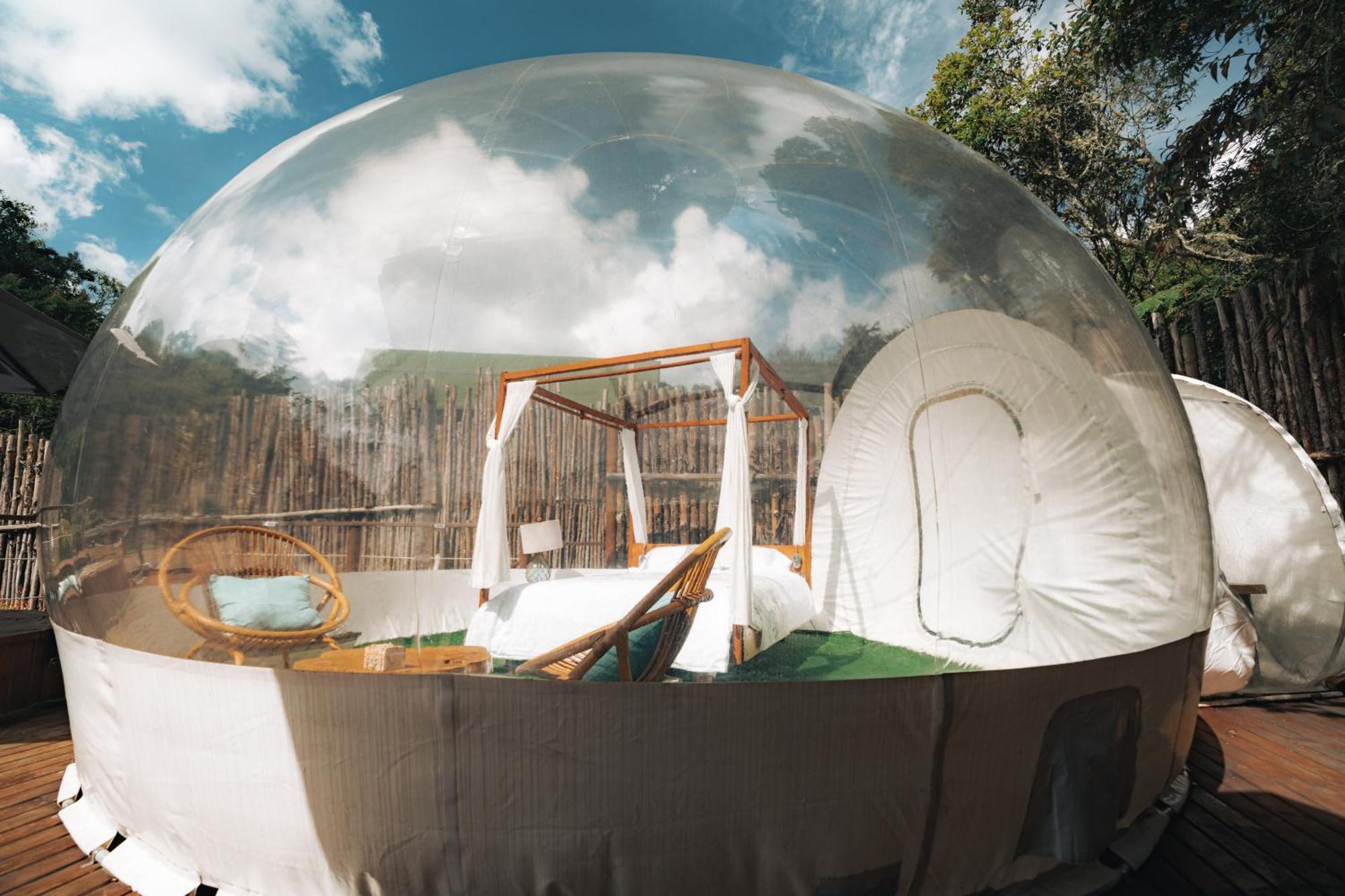 Bubblesky Glamping 15 Min From Medellin Hotel ริโอเนโกร ภายนอก รูปภาพ