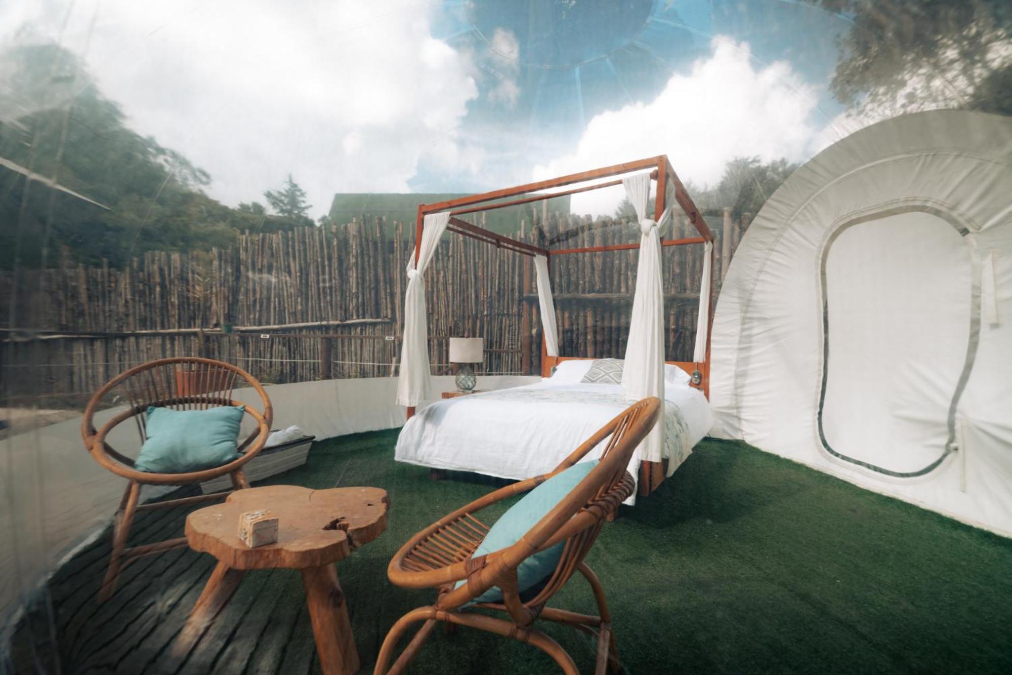 Bubblesky Glamping 15 Min From Medellin Hotel ริโอเนโกร ภายนอก รูปภาพ
