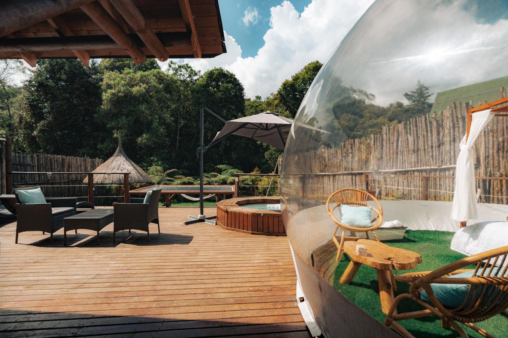 Bubblesky Glamping 15 Min From Medellin Hotel ริโอเนโกร ภายนอก รูปภาพ