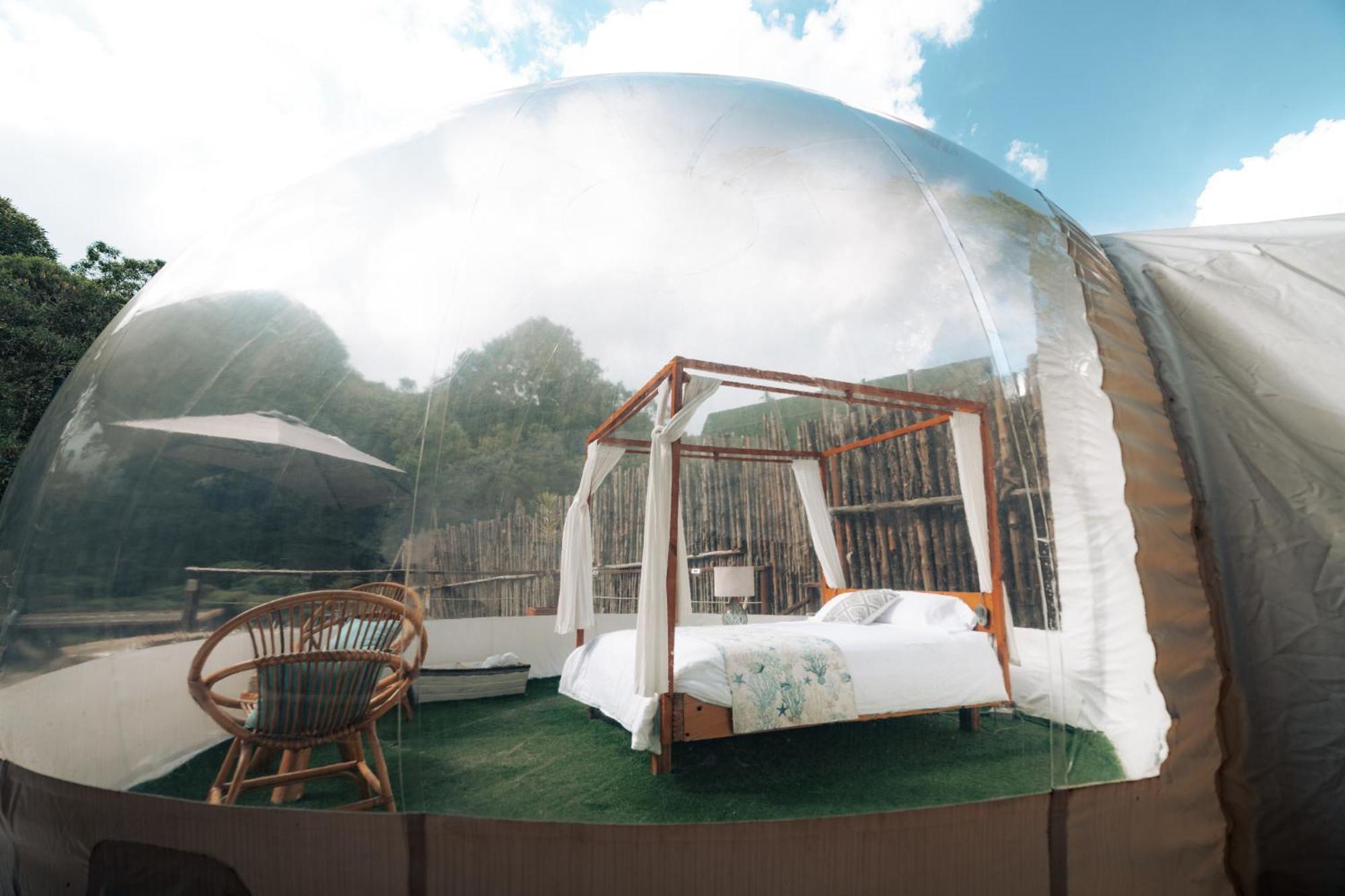 Bubblesky Glamping 15 Min From Medellin Hotel ริโอเนโกร ภายนอก รูปภาพ
