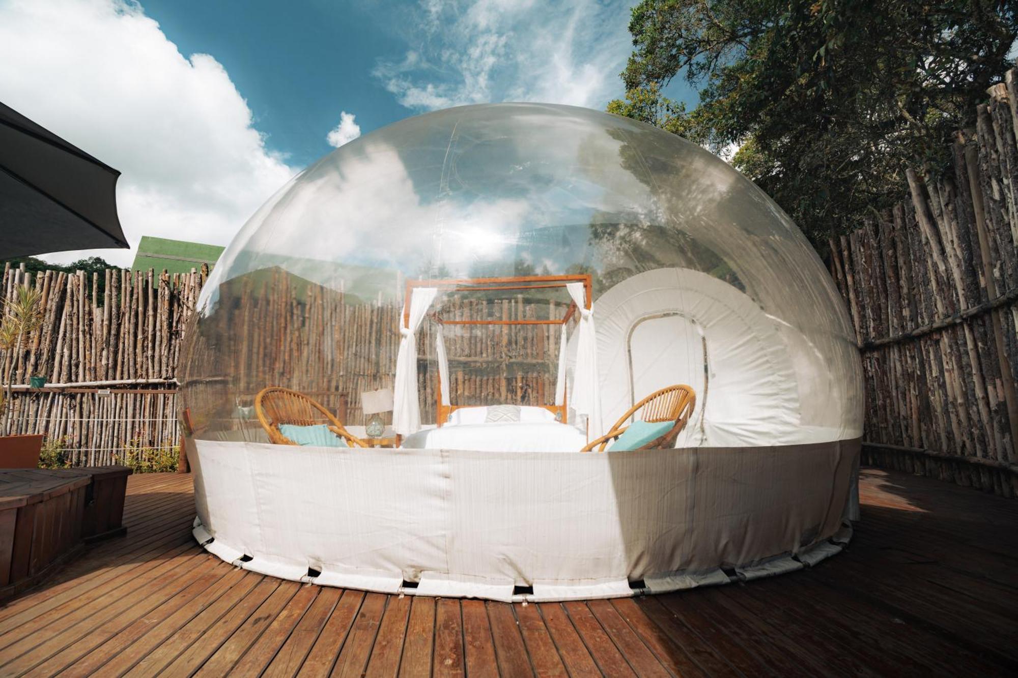 Bubblesky Glamping 15 Min From Medellin Hotel ริโอเนโกร ภายนอก รูปภาพ